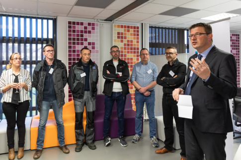 Accueil de nouvelles entreprises dans les espaces d'activité de l'agglomération. ®Thierry Houyel